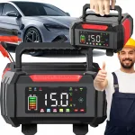 Akulaadija LCD-ekraaniga, 12V/24V, 15A, remondifunktsiooniga