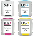 Tindikassetid HP 88XL, 4 tk., K550, K5400, K8600, L7000, L7480