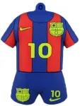 USB m&auml;lupulk 64 GB FC Barcelona Messi palliga