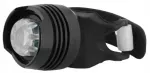LED eesmine jalgratta lamp 1W rihmaga, must