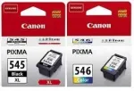 Canon PG545XL must ja CL546 v&auml;rviline tindikassett