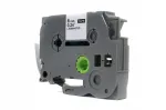Kleepuv teip Brother TZe-315, valge musta kirjaga, 6 mm x 8 m