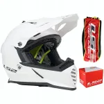 Krossikiiver LS2 MX437 Fast Evo, valge, XL