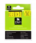 Dymo 40918 S0720730 kleepuv teip, 9 mm, kollane musta tr&uuml;kiga