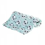 Laste bambusest m&auml;hkmed BOCIOLAND 30&times;30 cm Panda Mint, 1 tk