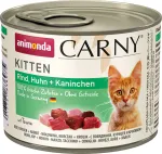 ANIMONDA Carny KITTEN kassitoit kassipoegadele kanaliha ja k&uuml;&uuml;likuga 200g