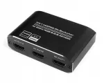 HDMI l&uuml;liti SPH-S1033, 3 sisendit, 1 v&auml;ljund, 4K 60 Hz
