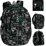 Seljakott COOLPACK, must, suur, poistele