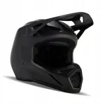 Mootorrattakiiver FOX V1, matt must, motokross/enduro jaoks