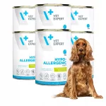 VET EXPERT HYPOALLERGENIC INSECT m&auml;rg veterinaar-koeratoit, 6 x 375 g