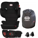 Autos&otilde;iduki iste HEYNER i-Fix Maxi Go, 15&ndash;36 kg, must, kandesangaga