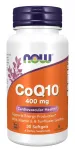 NOW Foods toidulisand CoQ10 400 mg 30 kapslit