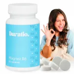 Toidulisand Duratio magneesiumtsitraat B6, 60 tabletti