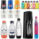 Sodastream Terra gaseerimispudel 1x 1L Fuse, 2x 0,5L LH, 3x siirup