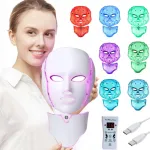 LED mask n&auml;ole ja kaelale, 7 v&auml;rvi, QSKY