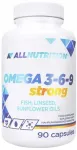 Toidulisand ALLNUTRITION Omega 3-6-9 lina- ja kala&otilde;liga, 90 kapslit