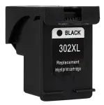HP 302XL must tindikassett, sobib mudelitele 4650, 4654, 4655, 4512, 4516, 4520, 4522