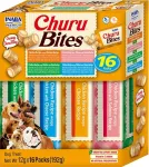 INABA DOG CHURU BITES koerasn&auml;kid, erinevad maitsed, 16 x 12 g (192 g)