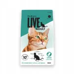 Kuiv toit lambalihaga t&auml;iskasvanud kassidele ProBiotic LIVE, 0,4 kg