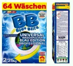 Pesupulber BLAU BLITZ universaalsetele riietele, 2,25 kg, 64 pesukorda, OXY