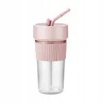 Elektriline laetav mahlapress-kokteiliblender roosa