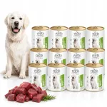 4Vets Natural koerakonservid hirveliha, 12 x 800 g