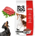 Kuivtoit koertele MR.DOG veise- ja k&ouml;&ouml;giviljadega, 500 g
