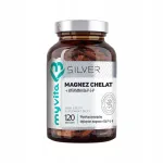 Toidulisand MyVita Magnesium Chelate B6 P-5-P Silver, 120 kapslit