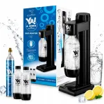 Soodavesi Ya!&Soda Black 2 pudeli ja CO2 kapsliga, kuni 60 l veele