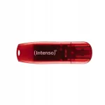 USB-m&auml;lupulk Intenso Rainbow Line 128GB, USB 2.0, punane