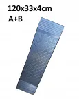 Alumiiniumist sisses&otilde;iduramp 120x33x4 madalatele autodele A+B