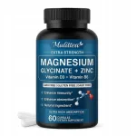 Toidulisand magneesiumi, D3- ja B6-vitamiinidega, 60 kapslit