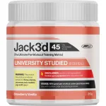 Toidulisand USP Labs Jack 3D Advanced 315g maasika ja vanillimaitsega