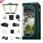 Kasvatustelk 80x80x160 cm FC-E 1500 150W LED lambiga ja 6" ventilaatoriga Mars Hydro