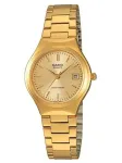 Naiste Casio LTP-1170N-9A kuldne k&auml;ekell karbiga