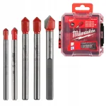 Puurotsikud keraamika ja klaasi jaoks 4-8 mm karbis (5 tk) Milwaukee 4932479948