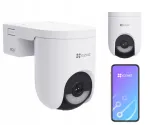 V&auml;liskaamera EZVIZ HB8 Lite 2K+, 4MP, 4G LTE, WiFi, IP65, AI, 5200 mAh