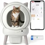 KOSTOR NEKO isepuhastuv automaatne kassihalli kast WiFi rakendusega
