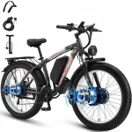 Elektrijalgratas KAIJIELAISI V3, 3000W, 48V 23Ah, 26", 55 km/h, kuni 100 km, 21 k&auml;iku