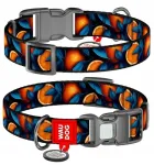 WauDog nailonnist koera kaelarihm QR-passi ja plastist klambriga, 20 mm, 28&ndash;40 cm