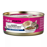 Feline Porta21 kassikonserv tuunikala ja krevettidega, 156 g
