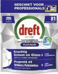 Dreft Platinum All in One n&otilde;udepesukapslid, 2 x 81 tk