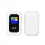 Kaasaskantav 4G LTE WiFi marsruuter kahe SIM-kaardiga, valge, haagissuvilate jaoks