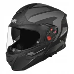Avatud mootorratta kiiver SMK GULLWING Sonic, must/hall, suurus XL