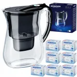 Aquaphor LAGO Black 3.8L veefilter karahvin 7 Maxfor+ kassettidega