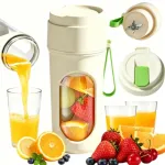 Juhtmevaba kaasaskantav blender 450 ml roheline
