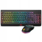 Klaviatuur Krom NXKROMKBLSP, must, QWERTY