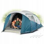 Telk 4 inimesele QUECHUA ARPENAZ 4.1 FRESH&BLACK koos eeskojaga