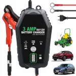 Autoaku laadija, 6V/12V, 3A, kiire