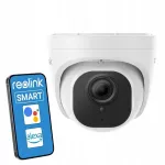 Reolink 4K PoE 12V v&auml;line kuplikujuline IP-kaamera, valge